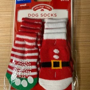 NWT Cute Christmas Dog Socks. Size XS.